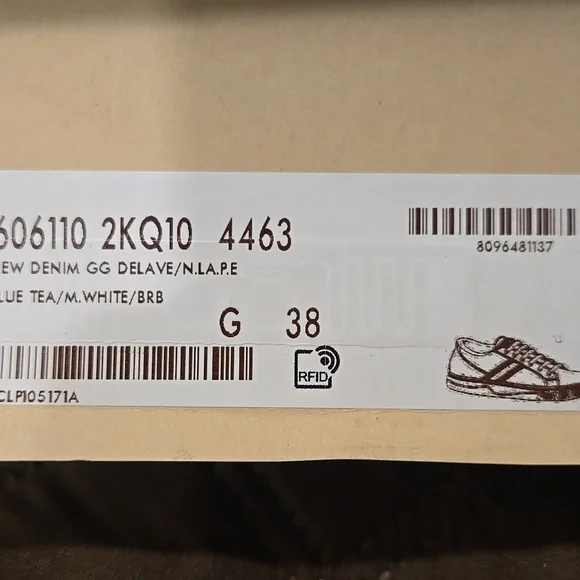 Gucci Multicolor Sneakers with Green and Red Accents - Picture 10 of 14